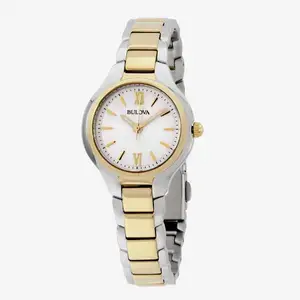 Bulova-womens-vintage-3-Hand-Quartz-Stainless-Steel-Watch
