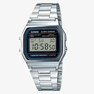 Casio-A158WA-Series-Unisex-Digital-Watch-Vintage-WR-100-SEC-Stop-Watch-Daily-Alarm-Regular-Time-Keeping-Hour-Minute-Second-PM-Date-Day-Led-Light-7-Yr_Battery