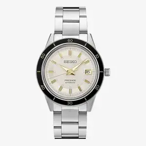 SEIKO-Automatic-Watch-for-Men-Presage-Collection-with-Vintage- 1960s-Watch-Inspiration-50M-Water-Resistant