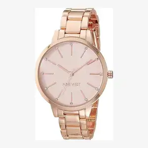 Nine-West-Womens-Floral-Dial-Rose-Gold-Watch