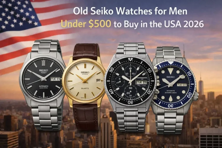 Old Seiko Watches for Men Under $500 to Buy n the USA 2026