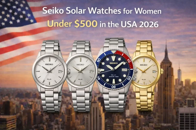 Seiko Solar Watches for Women Under $500 in the USA 2026
