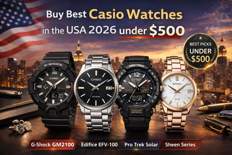 Best Casio Watches in the USA 2026 under $500