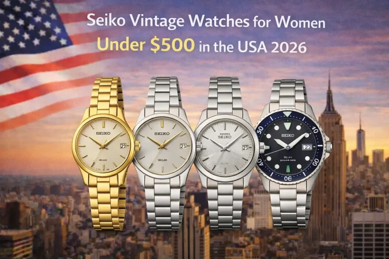 Seiko-Vintage-Watches for Women Under $500 in the USA 2026