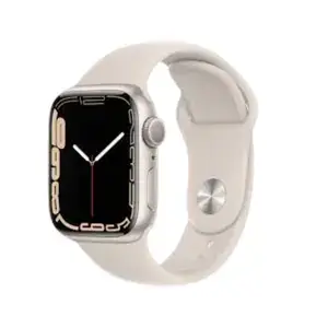 Affordable-Apple-Watch-Series-7-GPS-41mm-Starlight-Aluminum-Case-with-Starlight-Sport-Band
