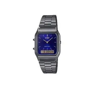 Casio-Analog-Digital-Fashion-Quartz-Mens-Cheap-Vintage-AQ-230GG-2A-Gray