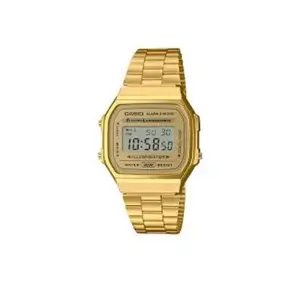 Casio-Vintage-Retro-Collection-Metal-Watch-A168W-gold