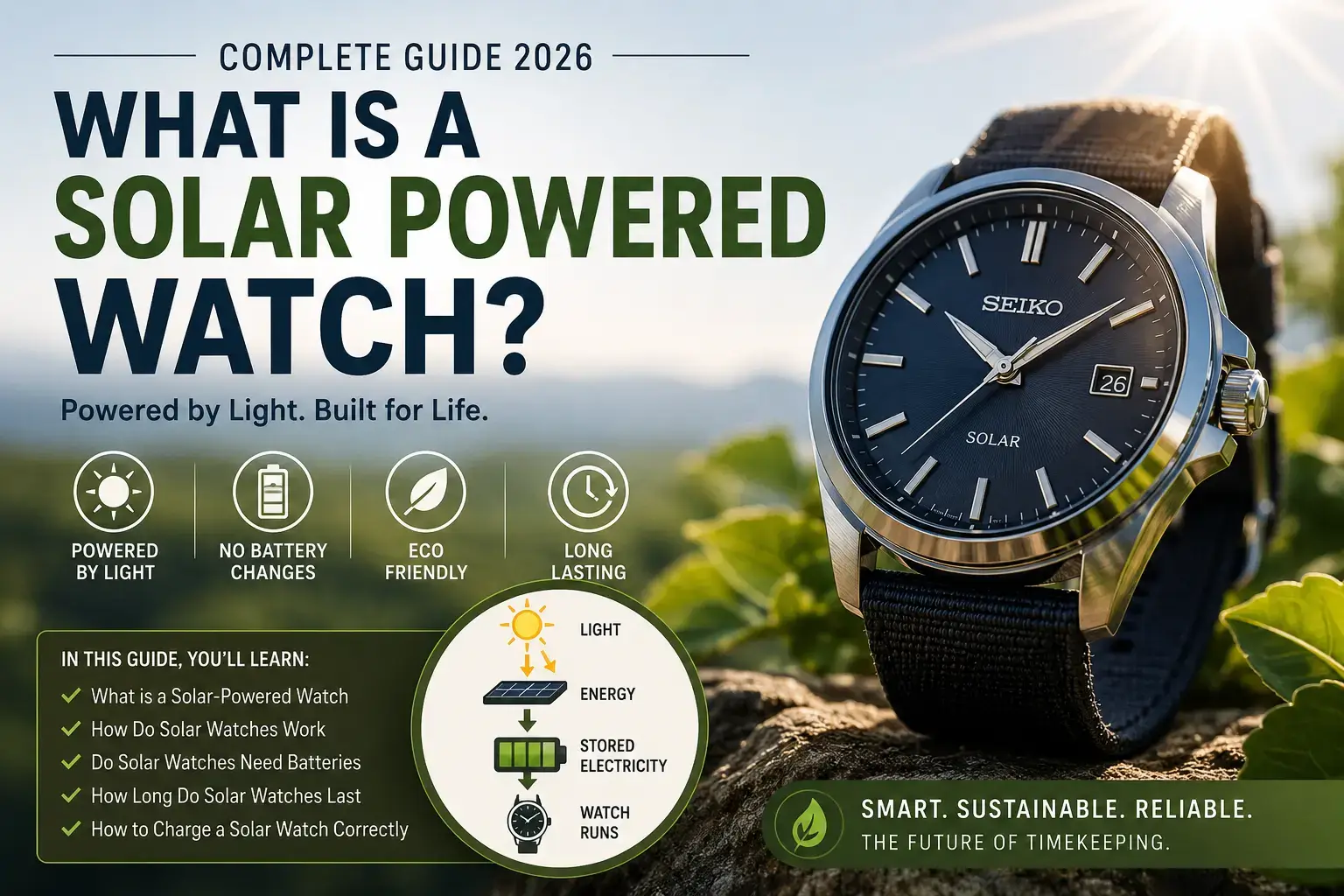 What-Is-a-Solar-Powered-Watch