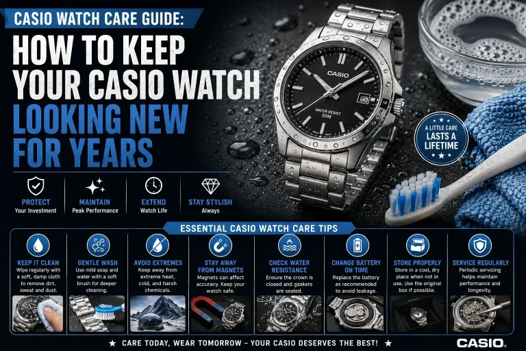 Casio-Watch-Care-Guide
