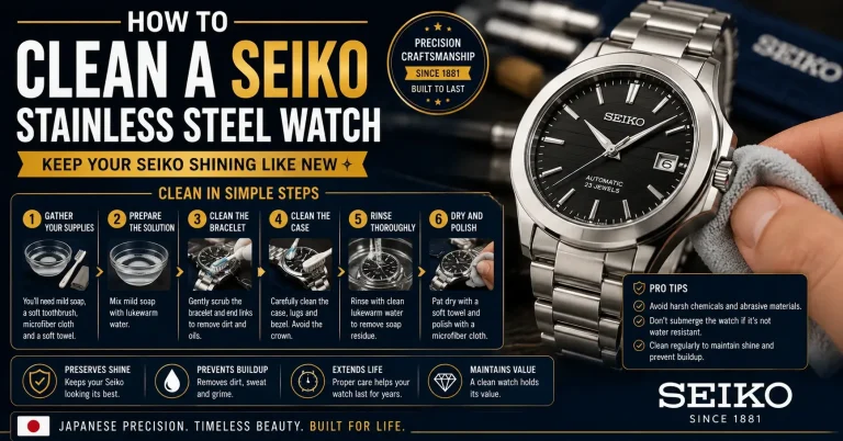 How-to-Clean-a-Seiko-Stainless-Steel-Watch