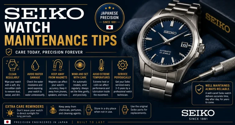 Seiko-Watch-Maintenance-tips